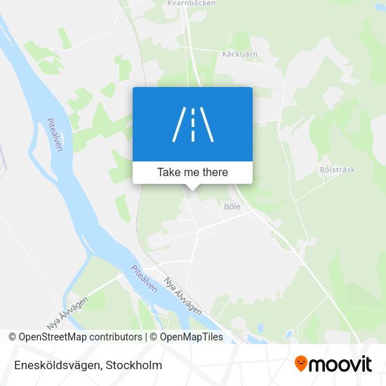 Enesköldsvägen map