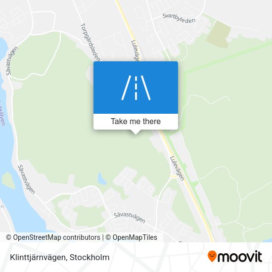 Klinttjärnvägen map