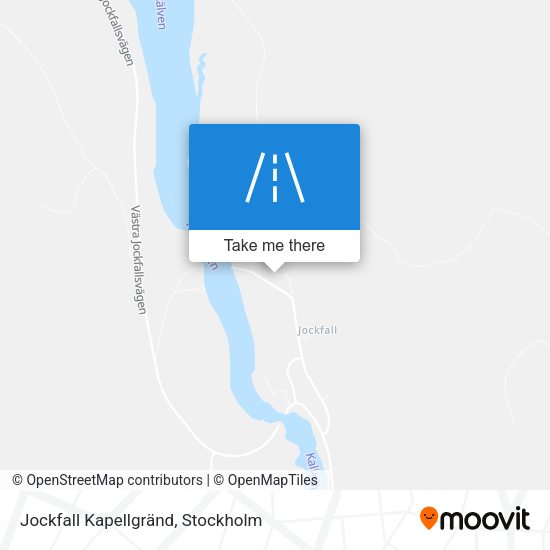 Jockfall Kapellgränd map