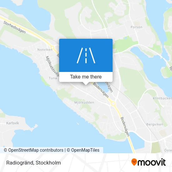 Radiogränd map