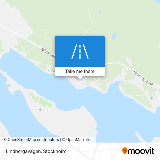 Lindbergavägen map