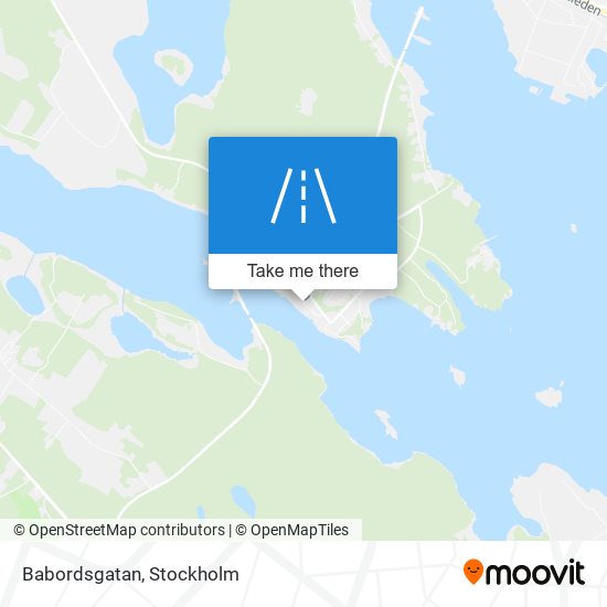 Babordsgatan map