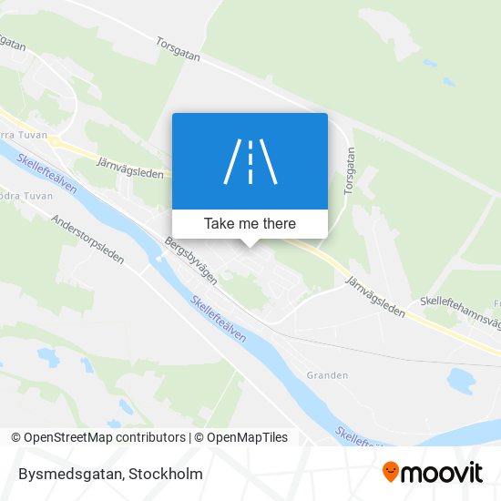 Bysmedsgatan map