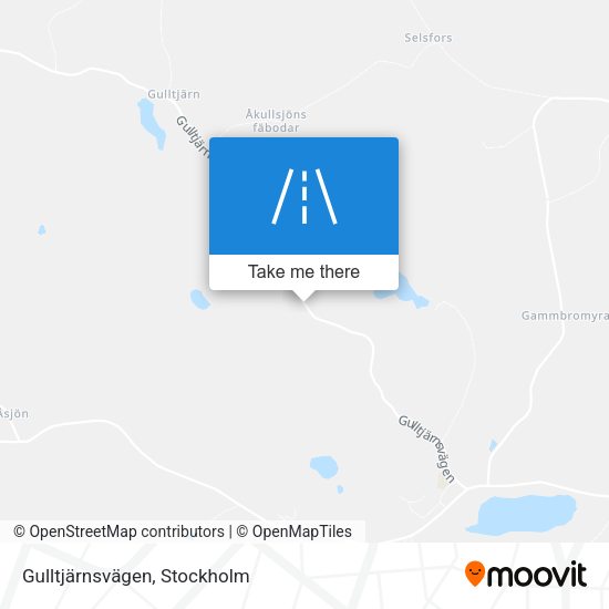 Gulltjärnsvägen map