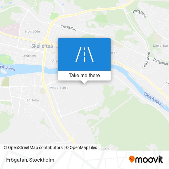 Frögatan map