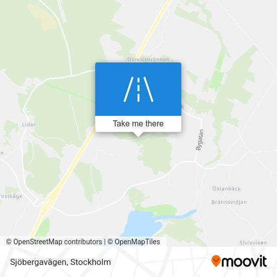 Sjöbergavägen map