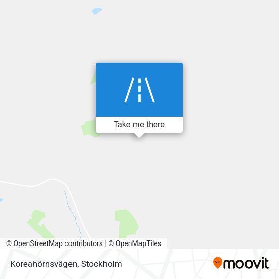 Koreahörnsvägen map