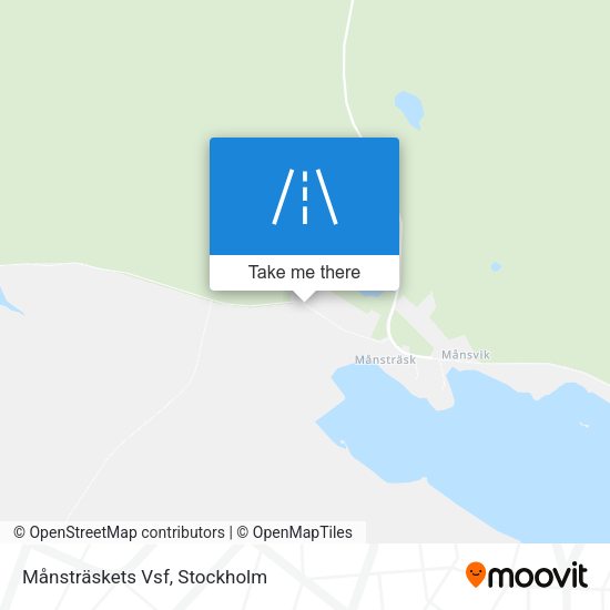 Månsträskets Vsf map