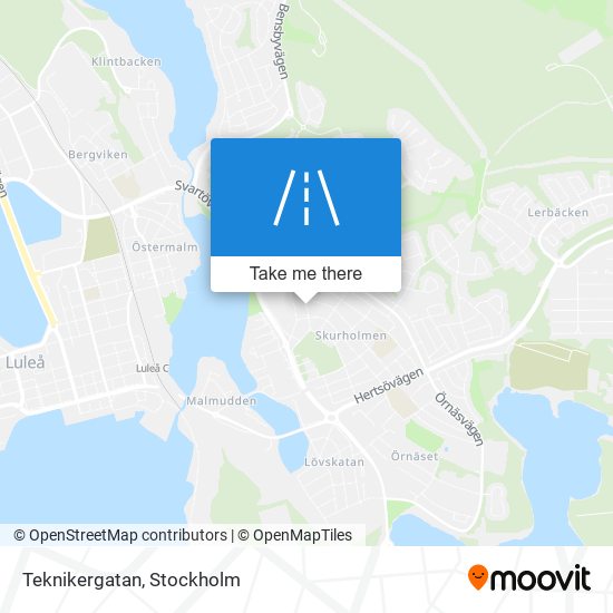 Teknikergatan map