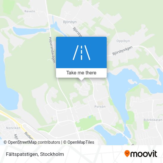 Fältspatstigen map