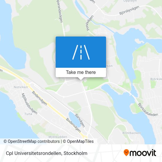 Cpl Universitetsrondellen map