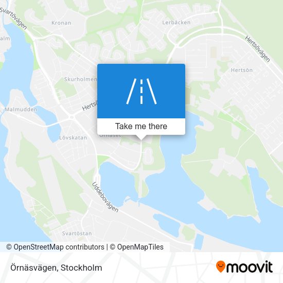 Örnäsvägen map