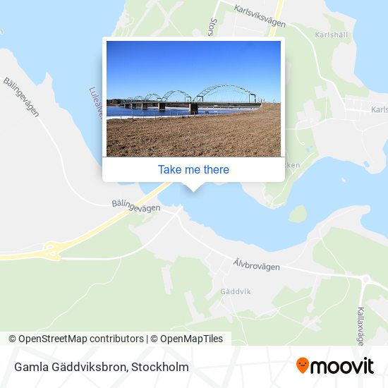 Gamla Gäddviksbron map