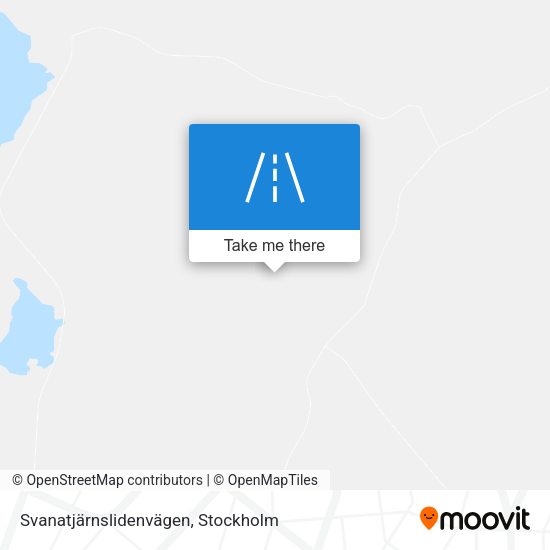 Svanatjärnslidenvägen map