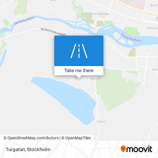 Turgatan map