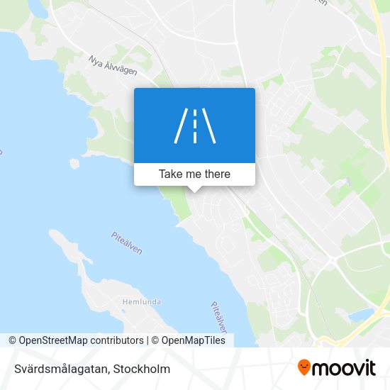Svärdsmålagatan map