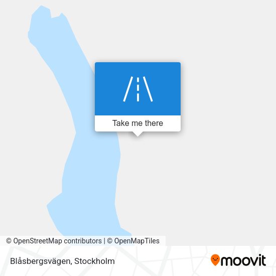 Blåsbergsvägen map