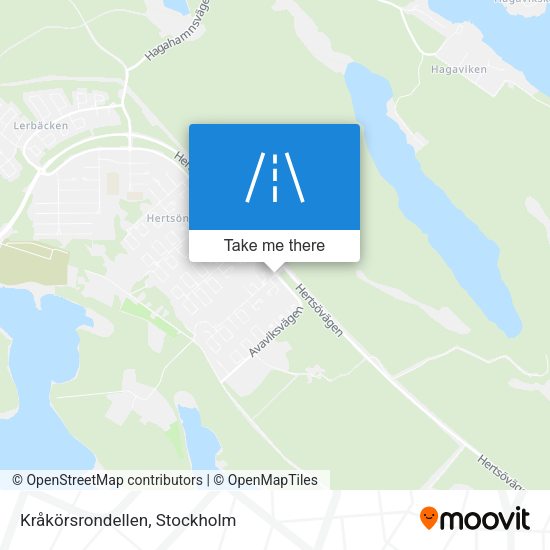 Kråkörsrondellen map