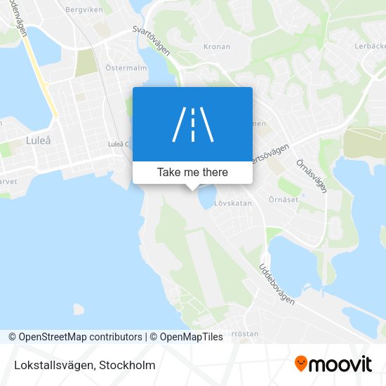 Lokstallsvägen map