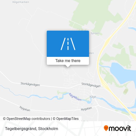 Tegelbergsgränd map
