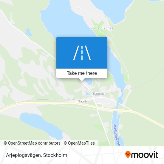 Arjeplogsvägen map