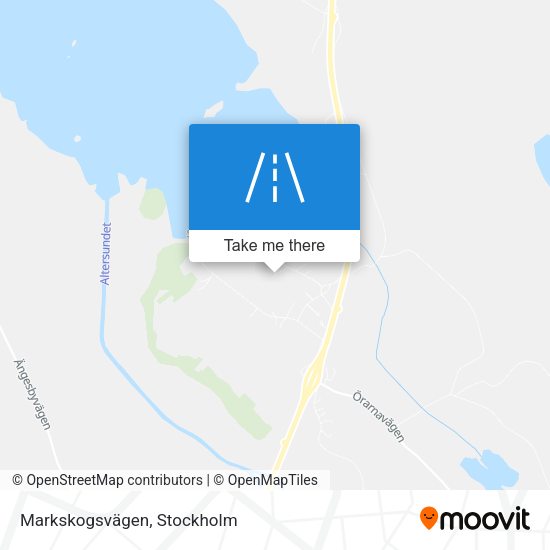 Markskogsvägen map