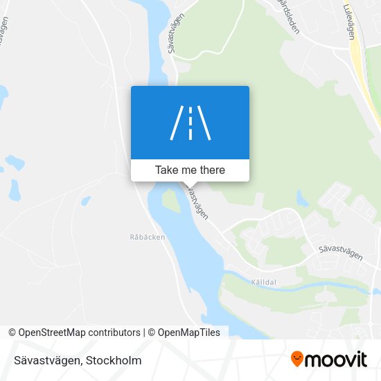 Sävastvägen map
