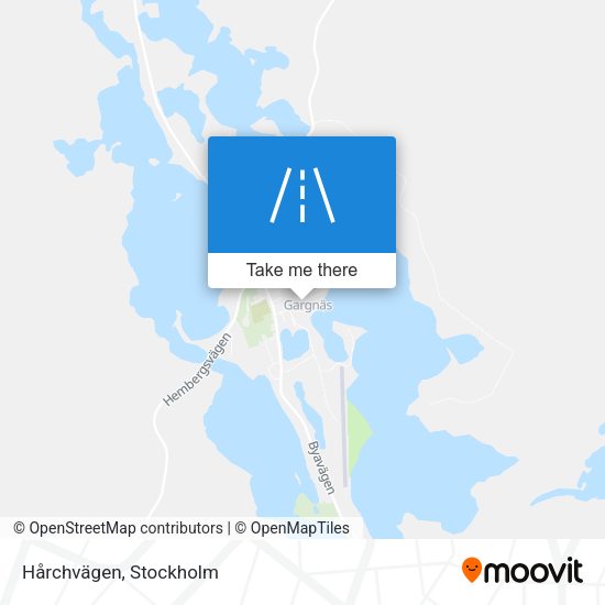 Hårchvägen map