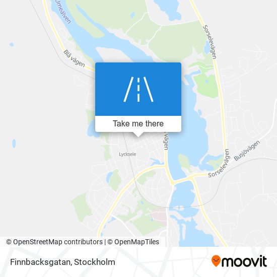 Finnbacksgatan map