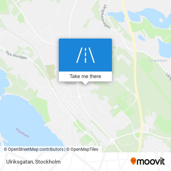 Ulriksgatan map