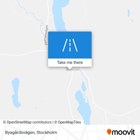 Byagårdsvägen map