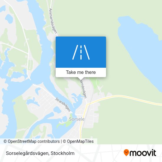 Sorselegårdsvägen map