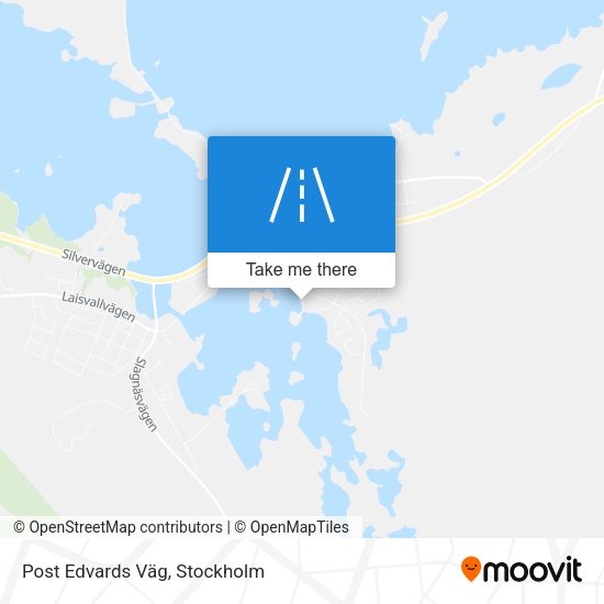 Post Edvards Väg map