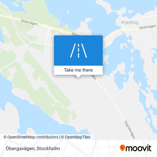 Öbergavägen map