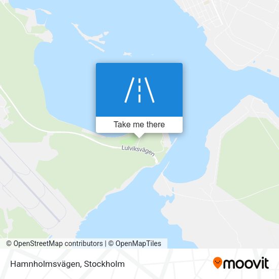 Hamnholmsvägen map