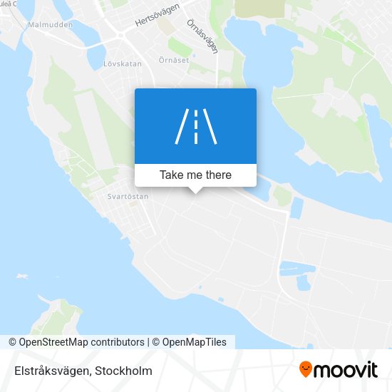 Elstråksvägen map