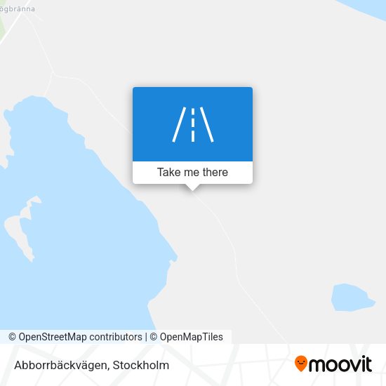 Abborrbäckvägen map