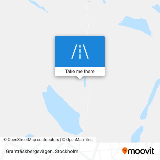 Granträskbergsvägen map