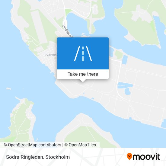 Södra Ringleden map