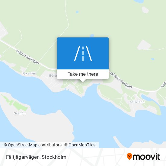 Fältjägarvägen map