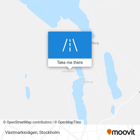 Västmarksvägen map