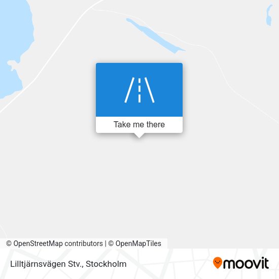 Lilltjärnsvägen Stv. map