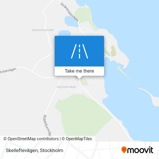 Skelleftevägen map