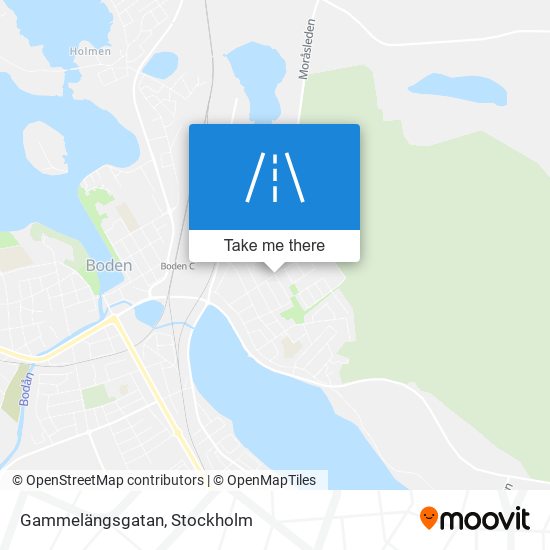 Gammelängsgatan map