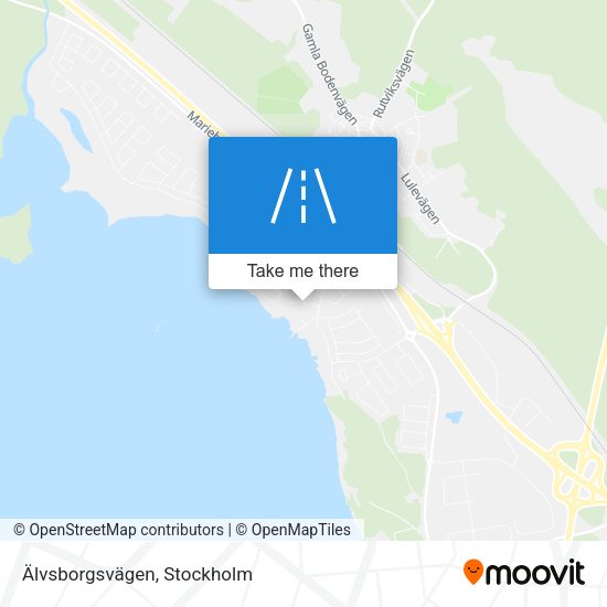 Älvsborgsvägen map