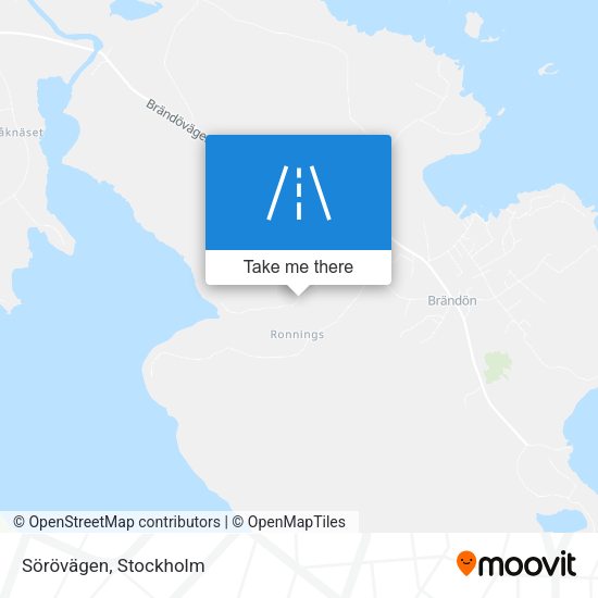 Sörövägen map