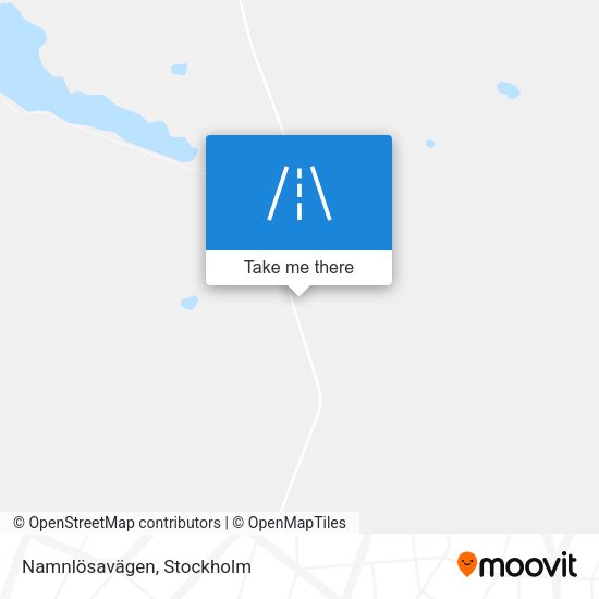 Namnlösavägen map