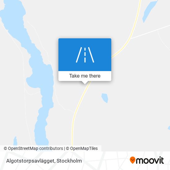 Algotstorpsavlägget map