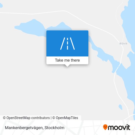 Mankenbergetvägen map