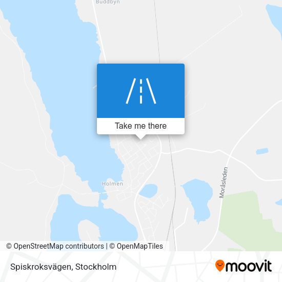Spiskroksvägen map
